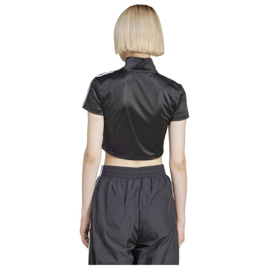 Adidas Γυναικεία ζακέτα Adicolor Shortsleeve Cropped Track Top